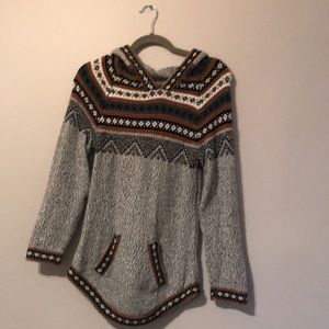 Handmade alpaca wool sweater